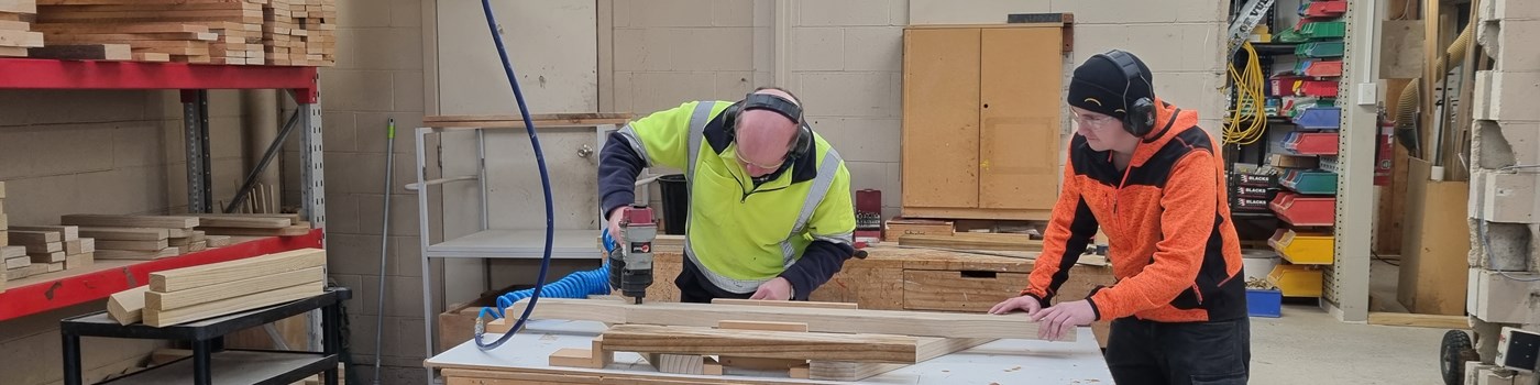 Brendon at work
